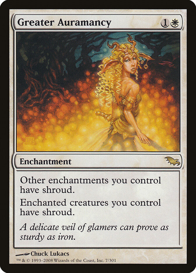 Greater Auramancy 7 - Shadowmoor MTG card