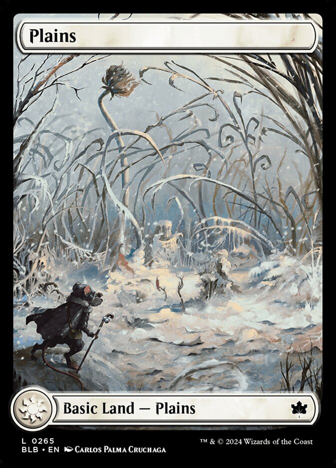 Plains 265 - Bloomburrow MTG card