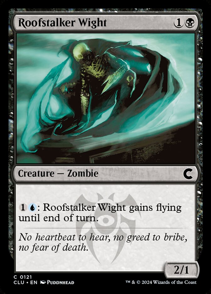 Roofstalker Wight 121 - Ravnica: Clue Edition MTG card