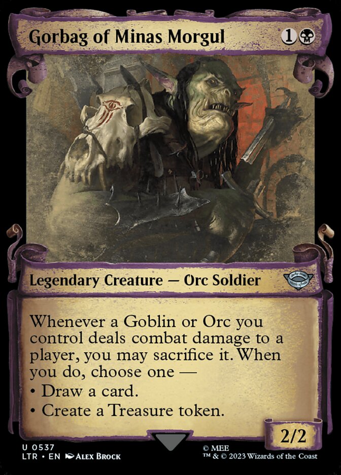 Gorbag of Minas Morgul 537 - The Lord of the Rings: Tales of Middle-earth MTG card