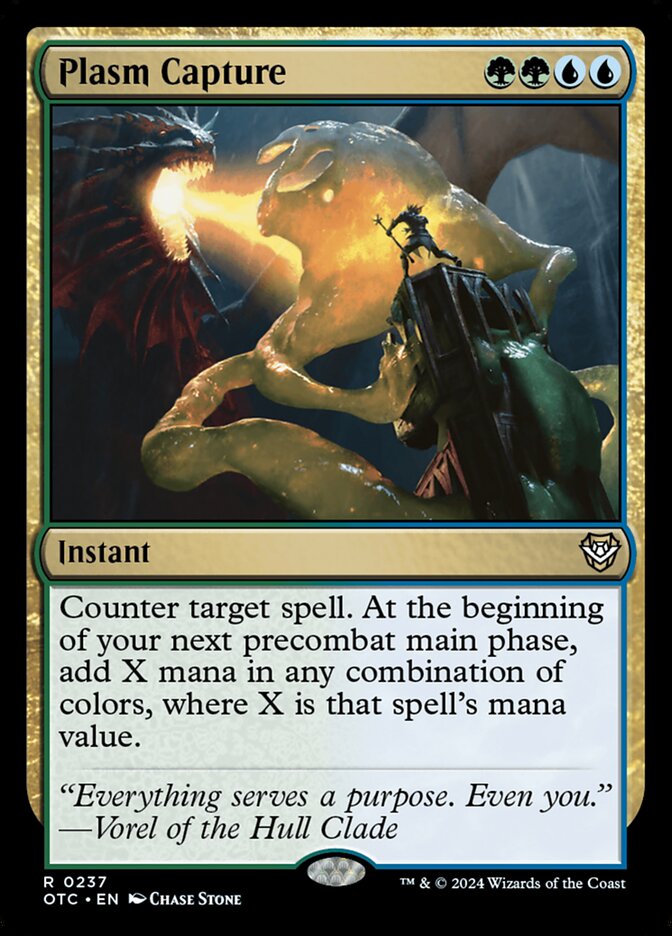 Plasm Capture 237 - Outlaws of Thunder Junction Commander MTG card