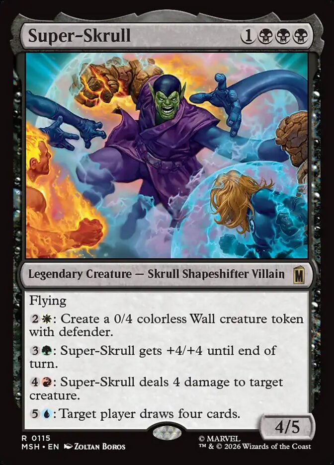Super-Skrull 115 - Marvel Super Heroes MTG card