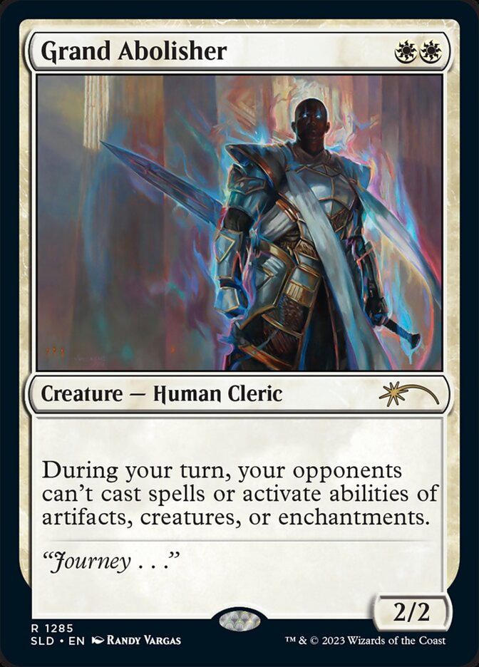 Grand Abolisher 1285 - Secret Lair Drop MTG card