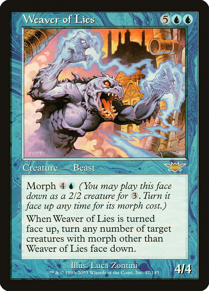 Weaver of Lies 57 - Legions MTG card
