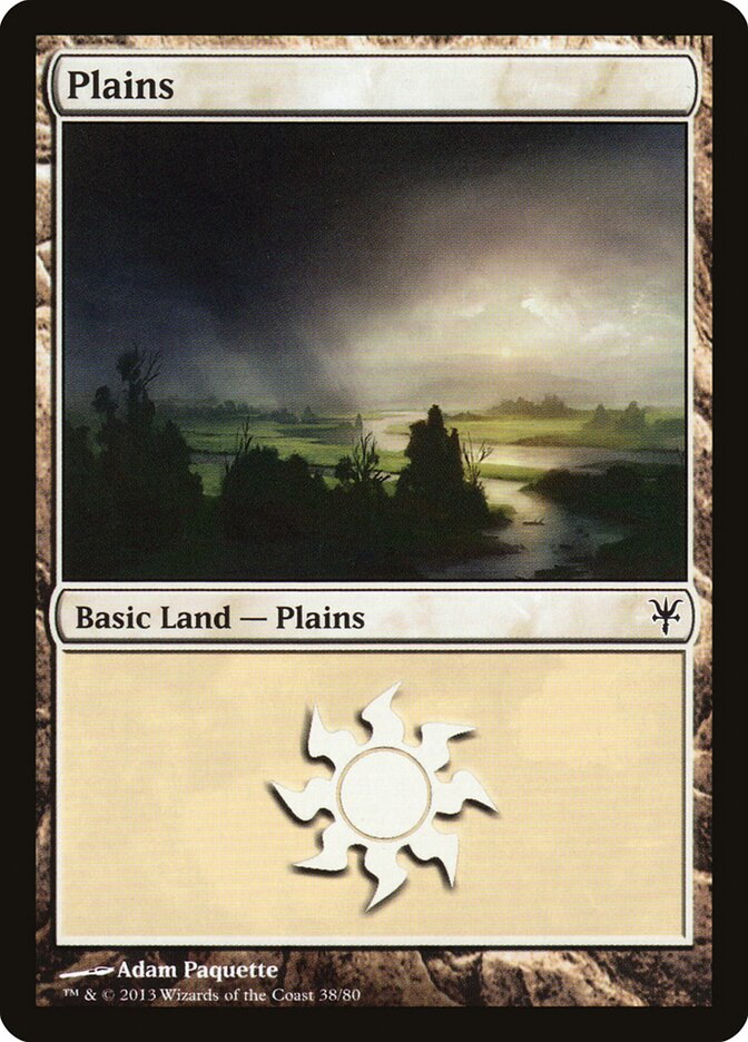 Plains 38 - Duel Decks: Sorin vs. Tibalt MTG card