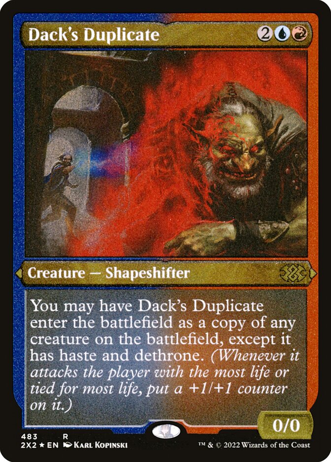 Dack's Duplicate 483 - Double Masters 2022 MTG card