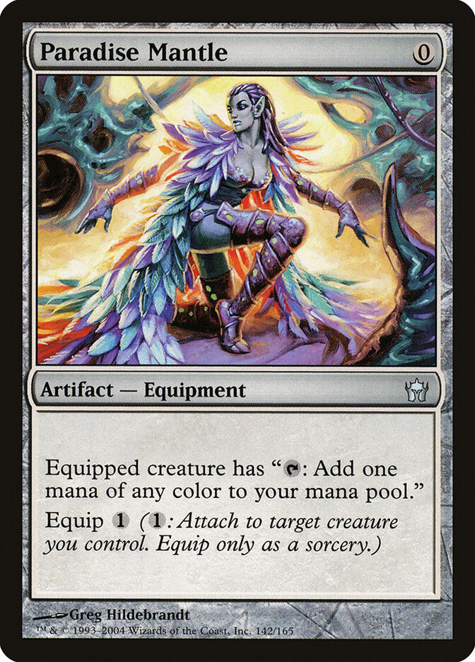 Paradise Mantle 142 - Fifth Dawn MTG card