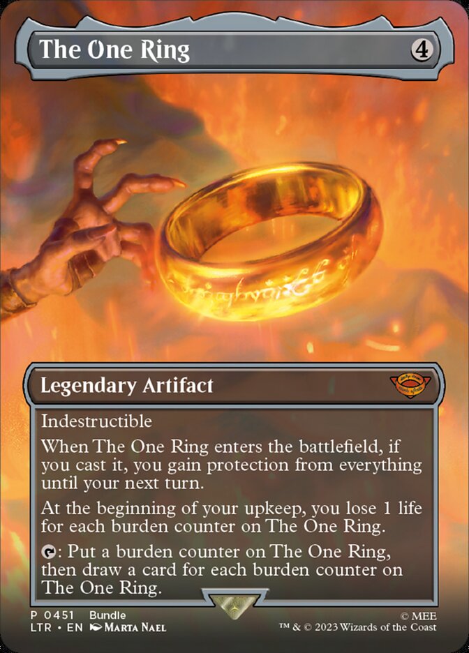 The One Ring 451 - The Lord of the Rings: Tales of Middle-earth MTG card