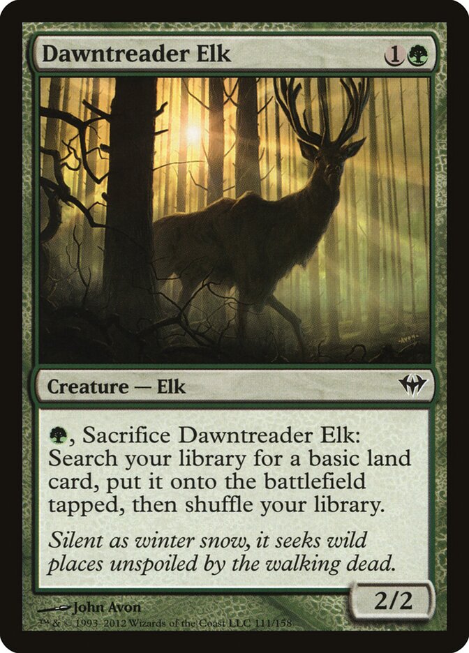 Dawntreader Elk 111 - Dark Ascension MTG card