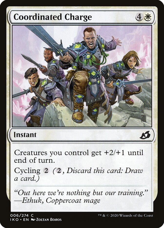 Coordinated Charge 6 - Ikoria: Lair of Behemoths MTG card