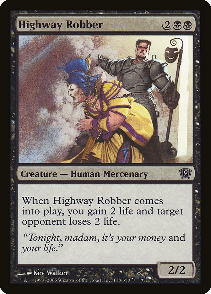 Highway Robber 138★ - Ninth Edition MTG card