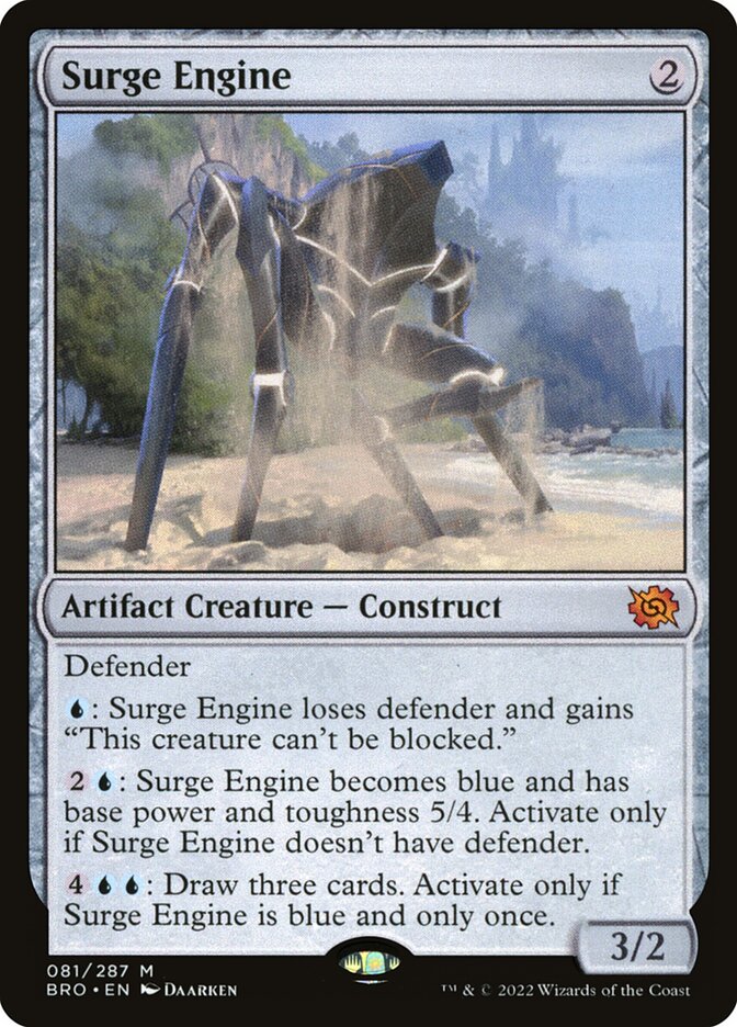 Surge Engine 81 - The Brothers' War MTG card