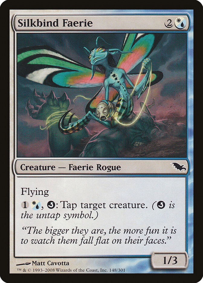 Silkbind Faerie 148 - Shadowmoor MTG card
