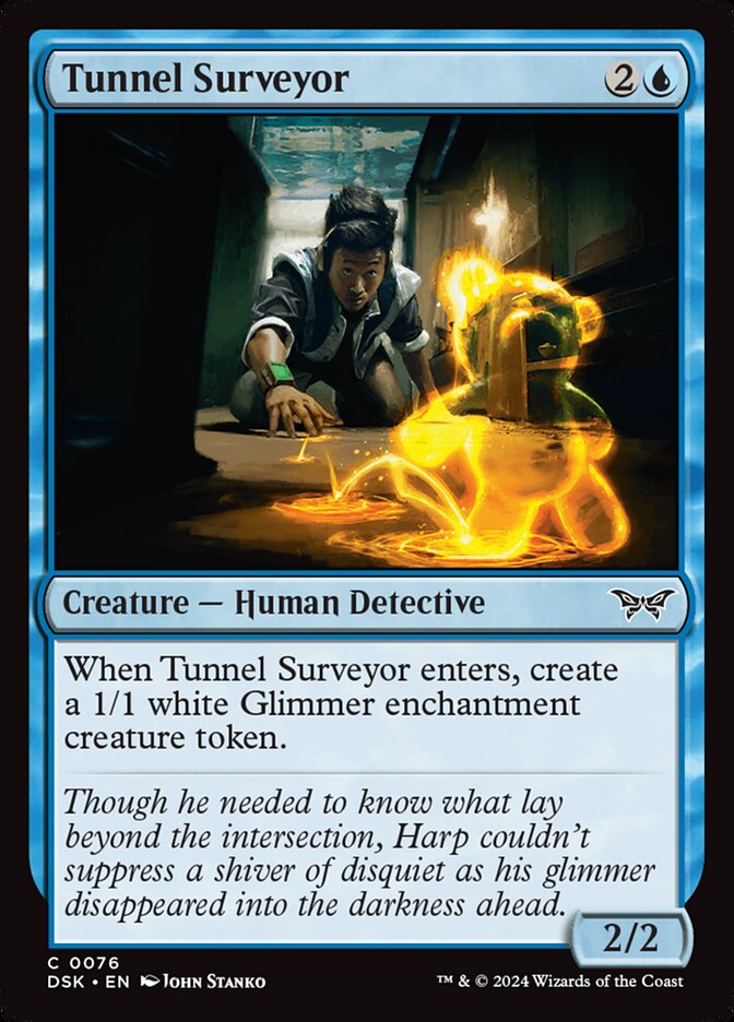 Tunnel Surveyor 76 - Duskmourn: House of Horror MTG card