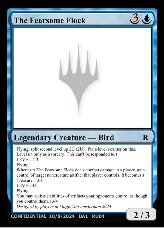 The Fearsome Flock RU04c - Unknown Event MTG card