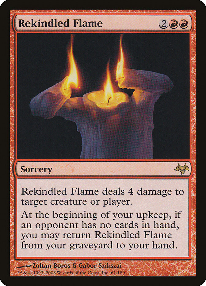 Rekindled Flame 61 - Eventide MTG card