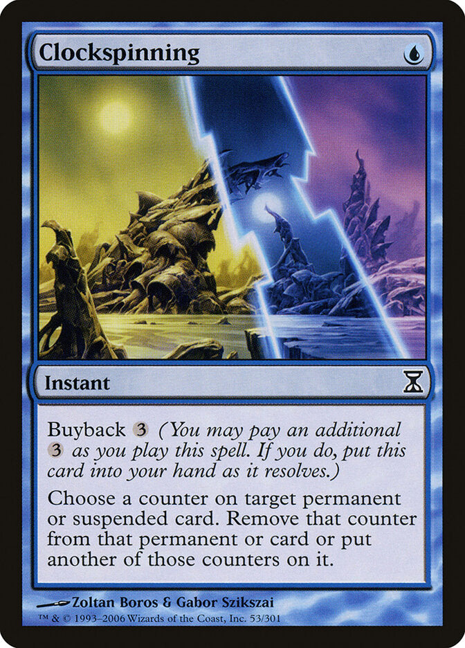 Clockspinning 53 - Time Spiral MTG card