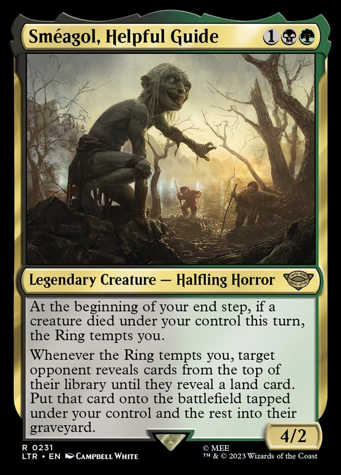 Sméagol, Helpful Guide 231 - The Lord of the Rings: Tales of Middle-earth MTG card