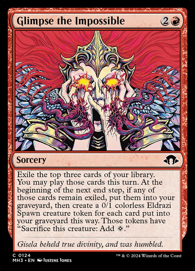 Glimpse the Impossible 124 - Modern Horizons 3 MTG card