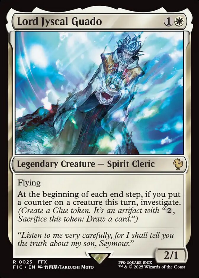 Lord Jyscal Guado 23 - Final Fantasy Commander MTG card