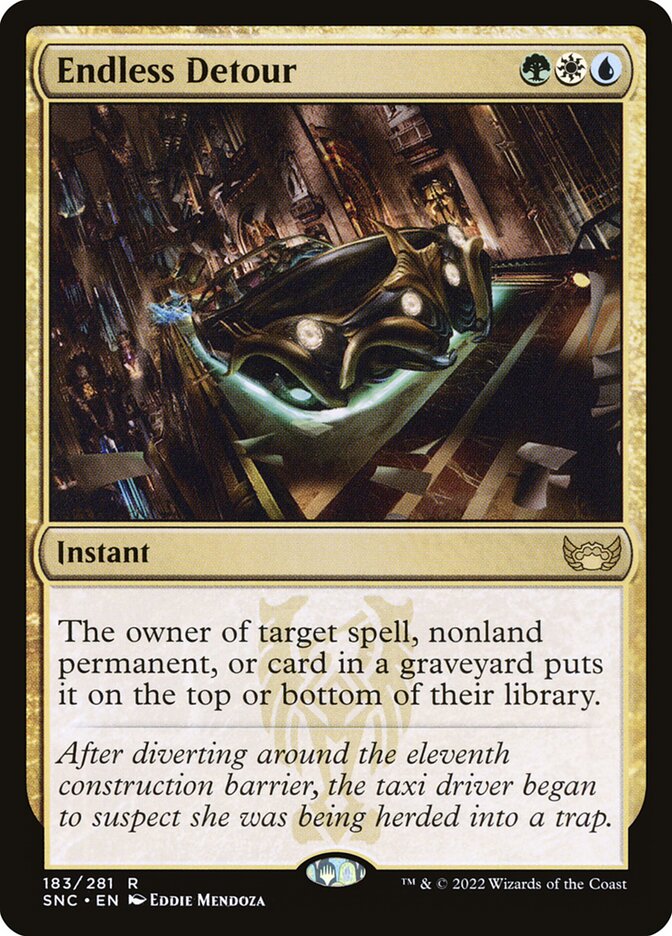 Endless Detour 183 - Streets of New Capenna MTG card
