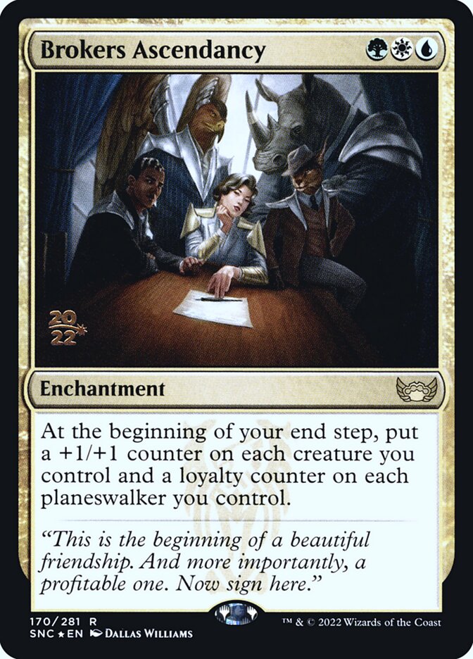 Brokers Ascendancy 170s - Streets of New Capenna Promos MTG card