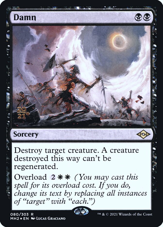 Damn 80s - Modern Horizons 2 Promos MTG card