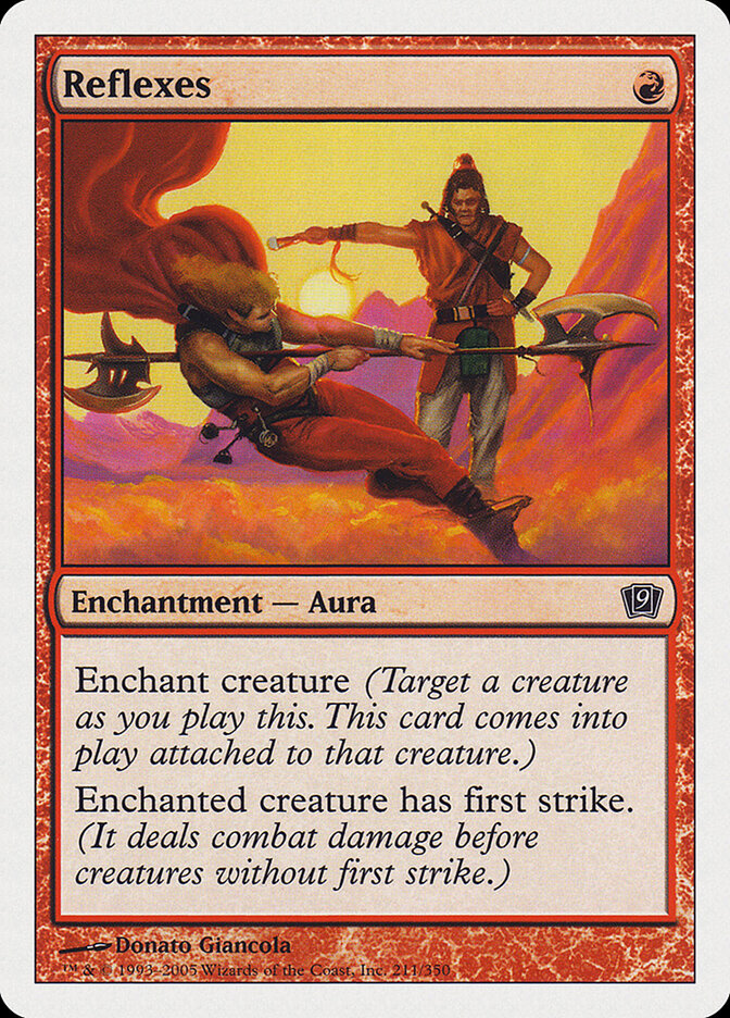 Reflexes 211 - Ninth Edition MTG card