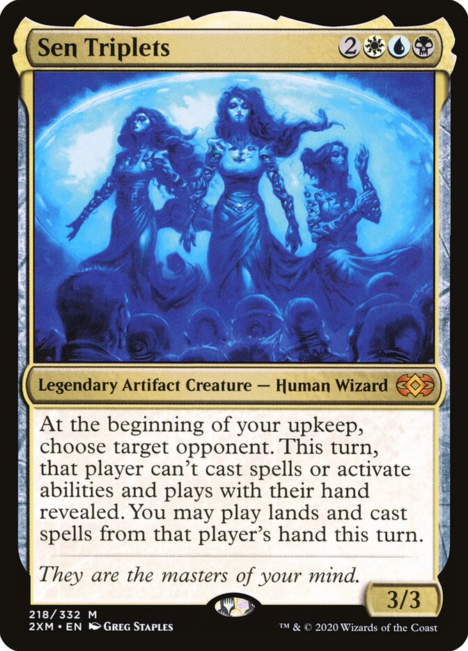 Sen Triplets 218 - Double Masters MTG card