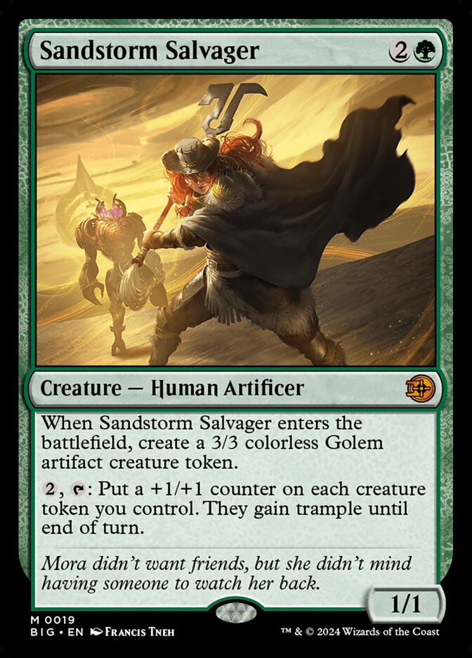 Sandstorm Salvager 19 - The Big Score MTG card