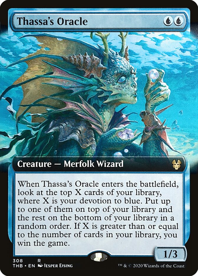 Thassa's Oracle 308 - Theros Beyond Death MTG card