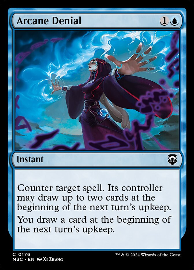 Arcane Denial 176 - Modern Horizons 3 Commander MTG card