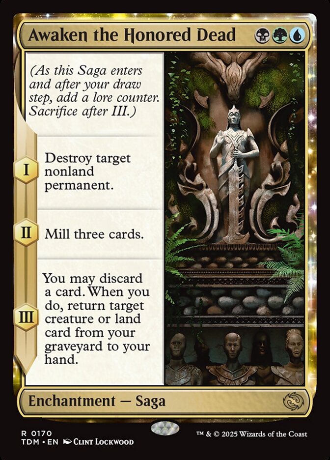 Awaken the Honored Dead 170 - Tarkir: Dragonstorm MTG card