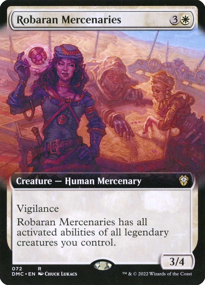Robaran Mercenaries 72 - Dominaria United Commander MTG card