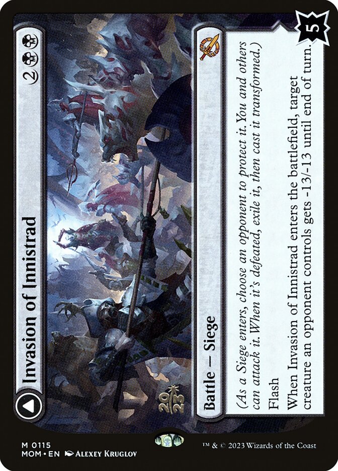 Invasion of Innistrad // Deluge of the Dead 115s - March of the Machine Promos MTG card