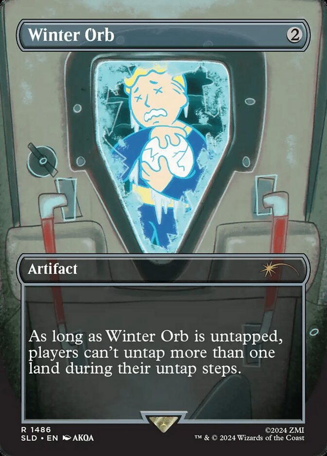 Winter Orb 1486 - Secret Lair Drop MTG card