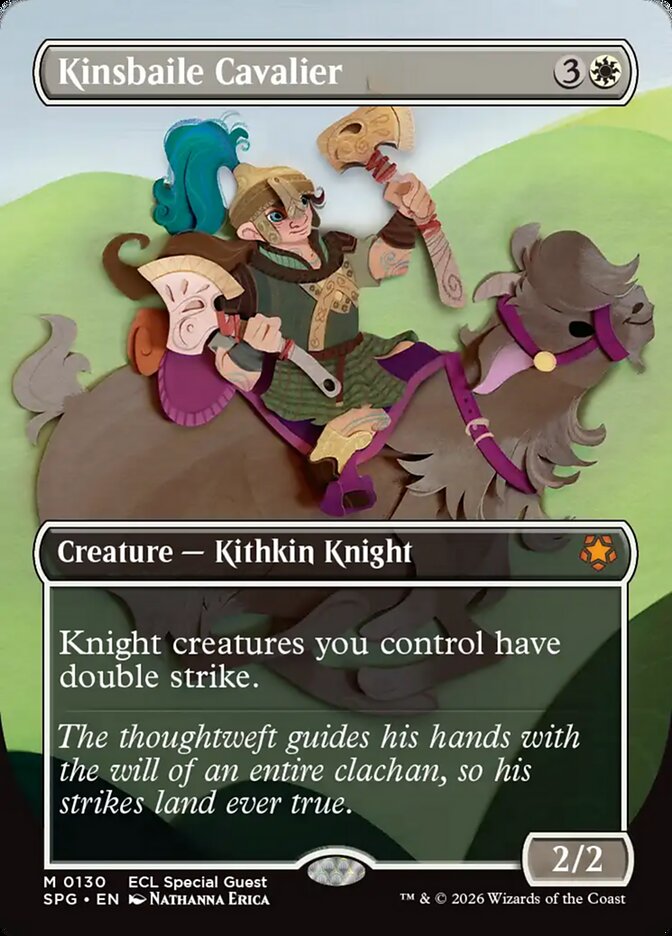 Kinsbaile Cavalier 130 - Special Guests MTG card