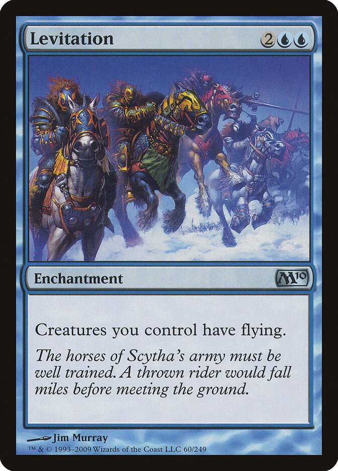 Levitation 60 - Magic 2010 MTG card