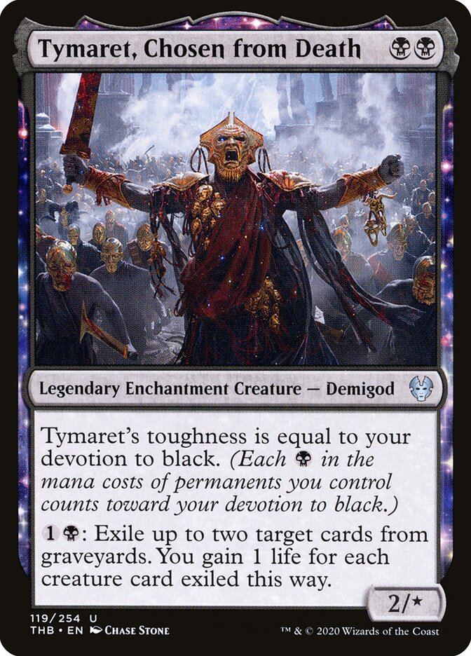 Tymaret, Chosen from Death 119 - Theros Beyond Death MTG card