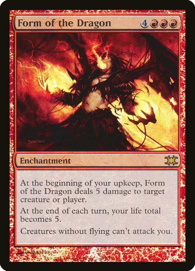 Form of the Dragon 7 - From the Vault: Dragons MTG card