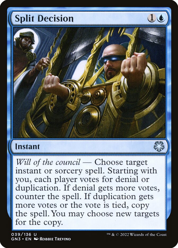 Split Decision 39 - Game Night: Free-for-All MTG card