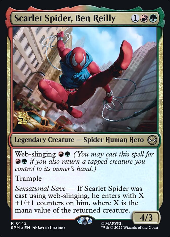 Scarlet Spider, Ben Reilly 142s - Marvel's Spider-Man Promos MTG card