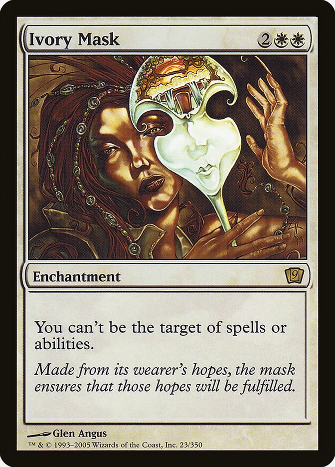 Ivory Mask 23★ - Ninth Edition MTG card
