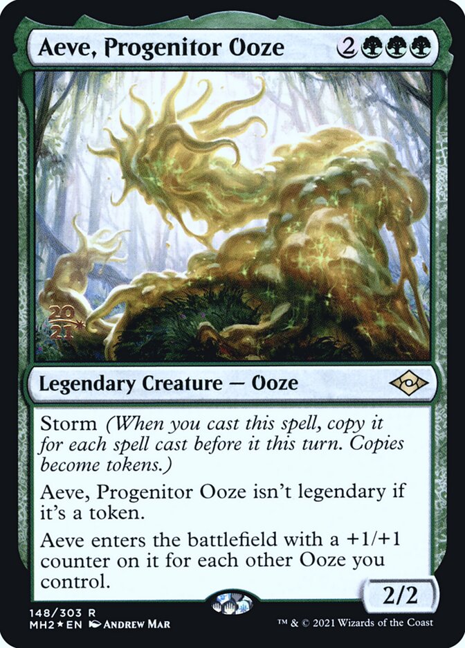 Aeve, Progenitor Ooze 148s - Modern Horizons 2 Promos MTG card