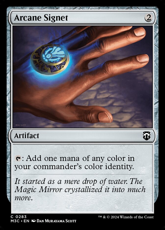 Arcane Signet 283 - Modern Horizons 3 Commander MTG card