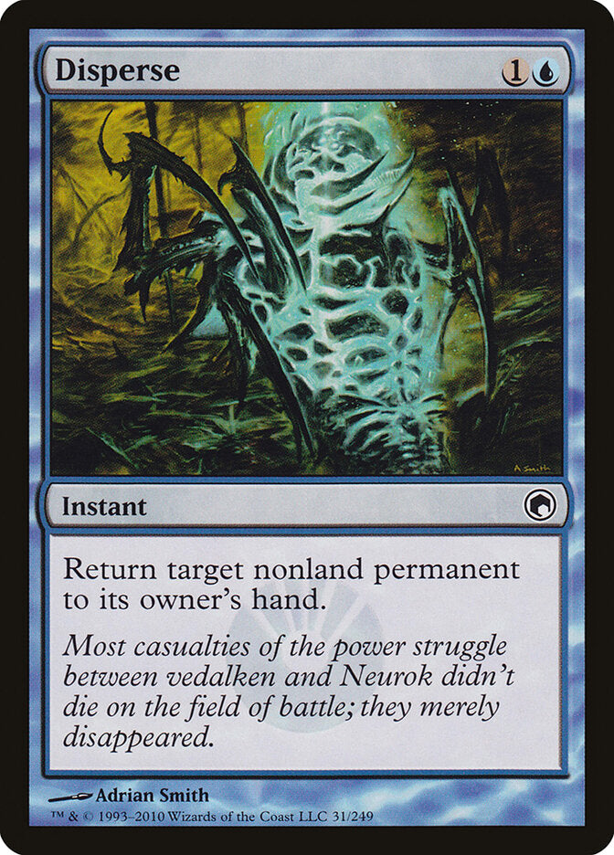 Disperse 31 - Scars of Mirrodin MTG card