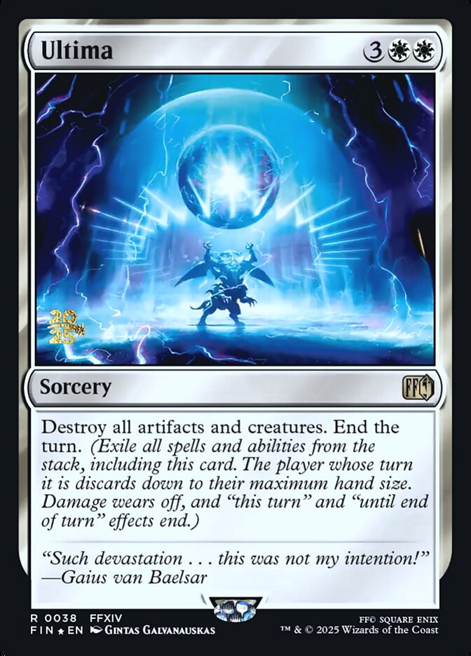Ultima 38s - Final Fantasy Promos MTG card