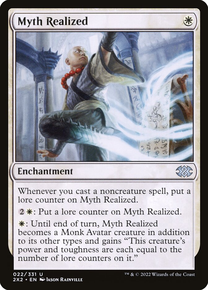Myth Realized 22 - Double Masters 2022 MTG card