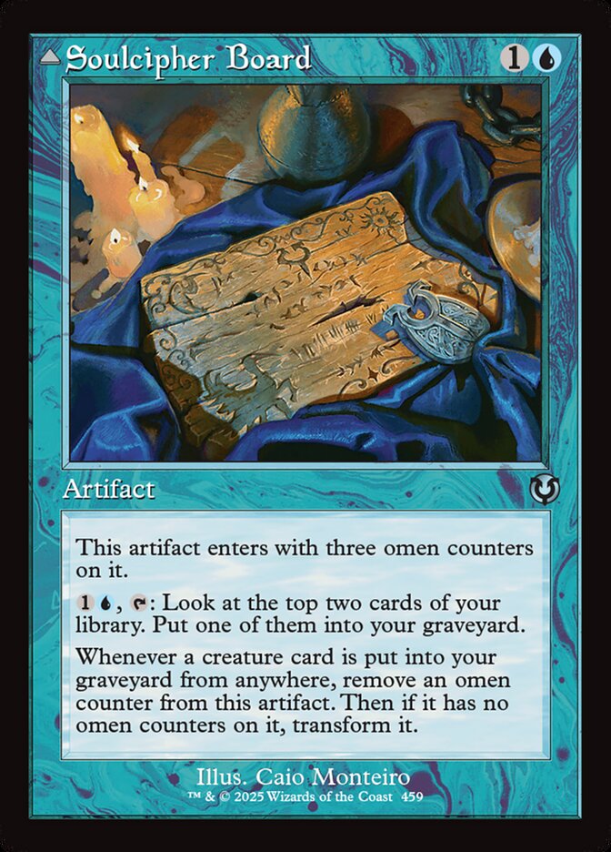 Soulcipher Board // Cipherbound Spirit 459 - Innistrad Remastered MTG card