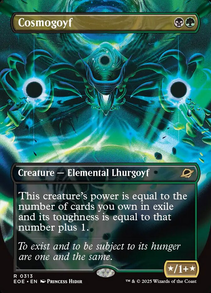 Cosmogoyf 313 - Edge of Eternities MTG card